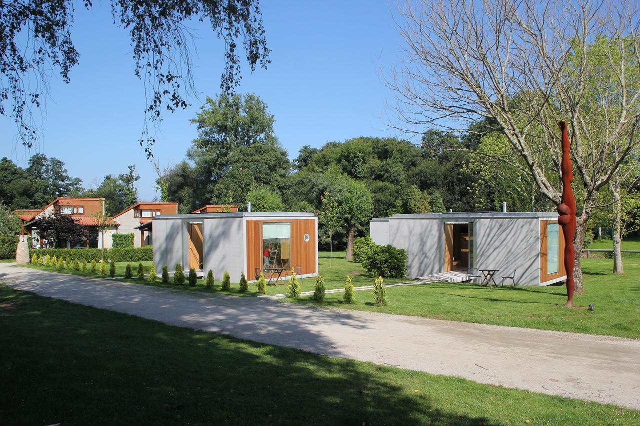 Bungalow Camping Los Manzanos ซานตา ครูซ เด โอเลรอส ภายนอก รูปภาพ