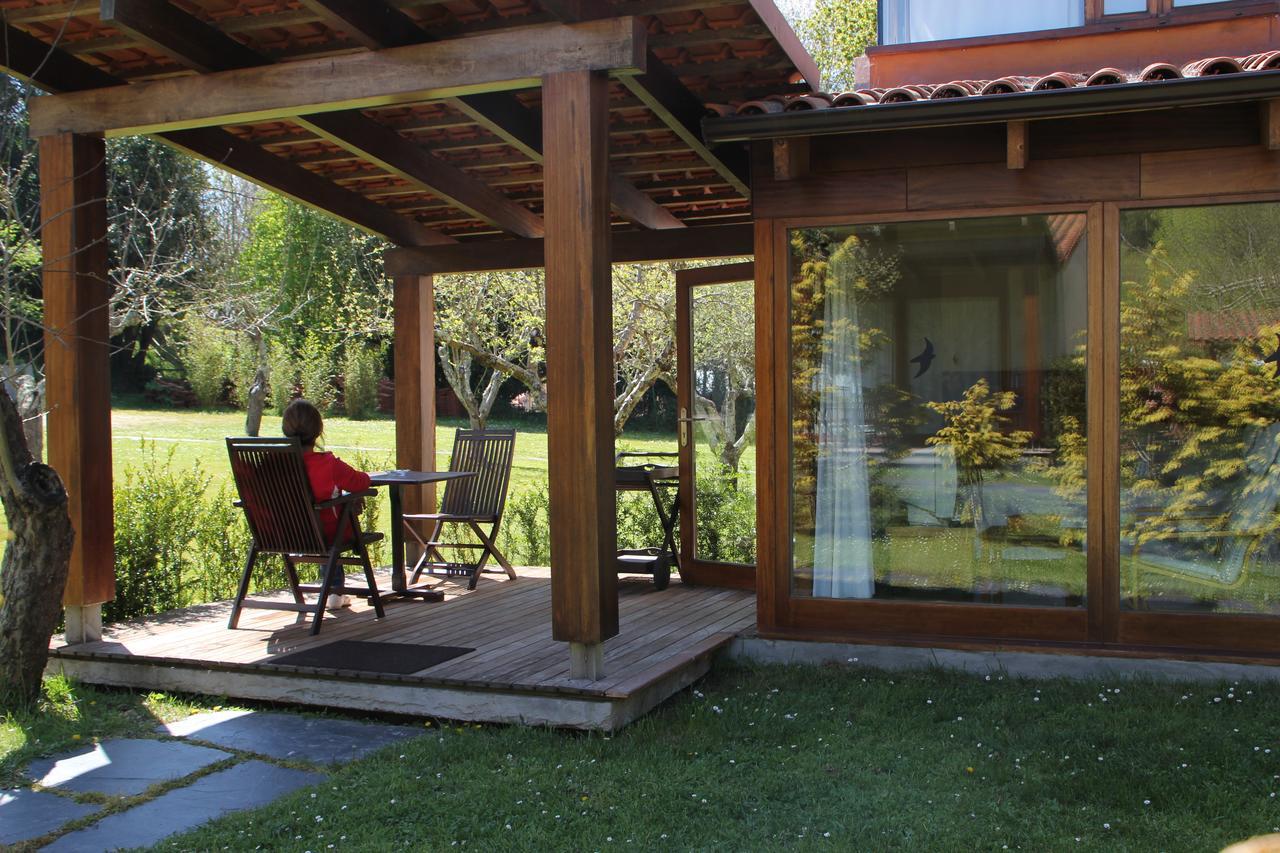 Bungalow Camping Los Manzanos ซานตา ครูซ เด โอเลรอส ภายนอก รูปภาพ